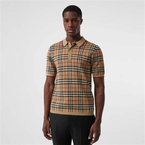 mens polo burberry|Burberry polo shirt men authentic.